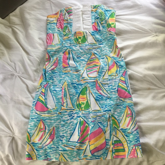 Lilly Pulitzer You Gotta Regatta Strapless Dress - Picture 2 of 5